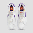 Load image into Gallery viewer, Nike SB Zoom Blazer Mid ISO Skate Shoes White / Court Purple

