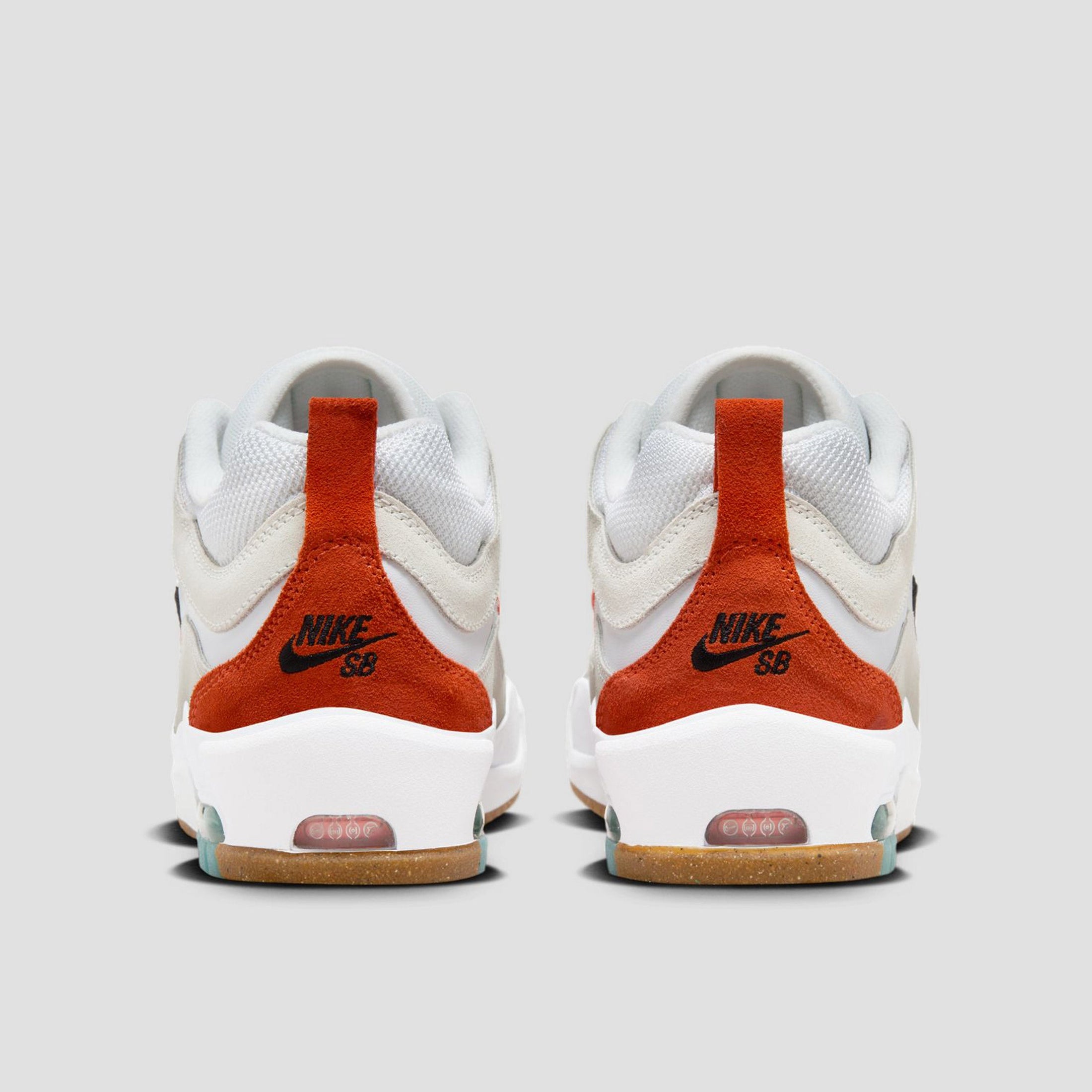 Nike SB Ishod 2 Skate Shoes White / Orange / Summit White / Black