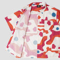 Load image into Gallery viewer, By Parra Abstract Mountain Shortsleeve Shirt Red