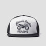 By Parra Moto Service 5 Panel Hat Black
