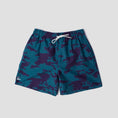 Load image into Gallery viewer, By Parra Purple Camo Man Swim Shorts Blue