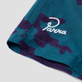 Load image into Gallery viewer, By Parra Purple Camo Man Swim Shorts Blue