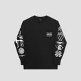Load image into Gallery viewer, Passport Trinkets Pocket Long Sleeve T-Shirt Black