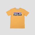 Load image into Gallery viewer, Patagonia Kids Regenerative Organic Certified Cotton P-6 Logo T-Shirt Dried Mango