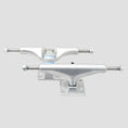 Load image into Gallery viewer, Picture 5.5 Metal Hollow Custom Silver OG Skateboard Trucks (Pair)
