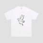 Poets Message Dove T-Shirt White