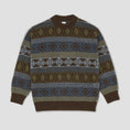 Load image into Gallery viewer, Polar George Sweater Crew Blue / Green