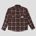 Load image into Gallery viewer, Passport 4 Flowers Flannel Shirt Vineyard Shirt Brown