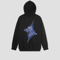 Load image into Gallery viewer, Passport Glint Zip Hoodie Black