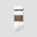 Load image into Gallery viewer, Passport Hi Sox 3 Pack White