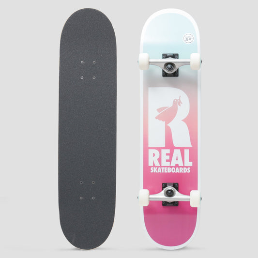 Real 8 Be Free Fades Complete Skateboard Multi