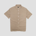 Load image into Gallery viewer, Passport Workers Check Shirt Shortsleeve Sand
