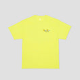 Load image into Gallery viewer, Quartersnacks Sanitation T-Shirt Neon Yellow