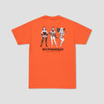 Load image into Gallery viewer, Sci-Fi Fantasy Macho Girls T-Shirt Orange