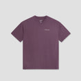 Load image into Gallery viewer, Last Resort AB Script T-Shirt Dirty Plum