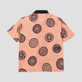 Load image into Gallery viewer, HUF Drain Cover Shortsleeve Woven Top Blush