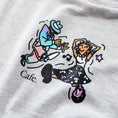 Load image into Gallery viewer, Skateboard Cafe "Dancing" Crew Heather Grey