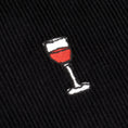 Load image into Gallery viewer, Skateboard Cafe Vino Corduroy Embroidered Shirt Black