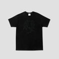 Load image into Gallery viewer, Skateboard Cafe Dance Circle T-Shirt Black