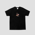 Load image into Gallery viewer, Skateboard Cafe Vino T-Shirt Black