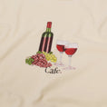 Load image into Gallery viewer, Skateboard Cafe Vino T-Shirt Cream