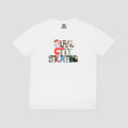 Load image into Gallery viewer, Slam City Skates Ben Logo T-Shirt White