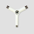 Load image into Gallery viewer, Slam City Skates Y-Tool with Rethreader White