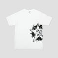 Load image into Gallery viewer, Slam City Skates Side Swank Star T-Shirt White
