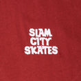 Load image into Gallery viewer, Slam City Skates Classic Polo Burgundy