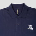 Load image into Gallery viewer, Slam City Skates Classic Polo Navy