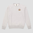 Load image into Gallery viewer, Slam City Skates Crown Embroidered Crew Grey