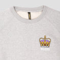 Load image into Gallery viewer, Slam City Skates Crown Embroidered Crew Grey