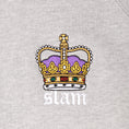 Load image into Gallery viewer, Slam City Skates Crown Embroidered Crew Grey