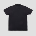 Load image into Gallery viewer, Slam City Skates Crown Embroidered Polo Black