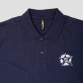 Load image into Gallery viewer, Slam City Skates Swank Polo Navy