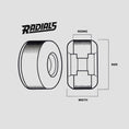 Load image into Gallery viewer, Spitfire 58mm Formula Four Soft Sliders Skateboard Wheels 93DU Radials