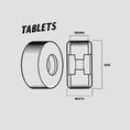 Load image into Gallery viewer, Spitfire 53mm 101DU Formula Four Tablet Wheels Natural