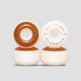 Load image into Gallery viewer, Spitfire 53mm Classic Skateboard Wheels White/Orange