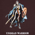 Load image into Gallery viewer, Hockey Undead Warrior T-Shirt Dark Brown