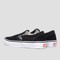 Load image into Gallery viewer, Vans Skate Slip-On Shoes Black / White