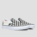 Load image into Gallery viewer, Vans Skate Slip-On Shoes (Checkerboard) Black / Off White
