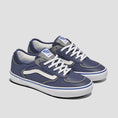 Load image into Gallery viewer, Vans Skate Rowley 25th Skate Shoes Navy White