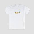 Load image into Gallery viewer, Welcome Chrome Vamp Printed T-Shirt White / Desert
