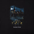 Load image into Gallery viewer, Welcome X Harry Potter Arrival Boxy T-Shirt Black