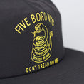 Load image into Gallery viewer, 5Boro Don't Tread Snapback Cap Black