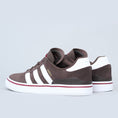 Load image into Gallery viewer, adidas Busenitz Vulc Advance Shoes Brown / Footwear White / Collegiate Burgundy