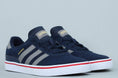 Load image into Gallery viewer, Adidas Busenitz Vulc Shoes Collegiate Navy / Ch Solid Grey / Scarlet
