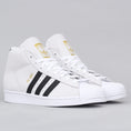 Load image into Gallery viewer, adidas Pro Model Shoes Footwear White / Core Black / Gold Metallic