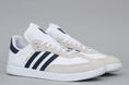 Load image into Gallery viewer, Adidas Samba ADV Shoes Footwear White / Collegiate Navy / Metallic Gold