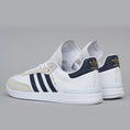 Load image into Gallery viewer, Adidas Samba ADV Shoes Footwear White / Collegiate Navy / Metallic Gold